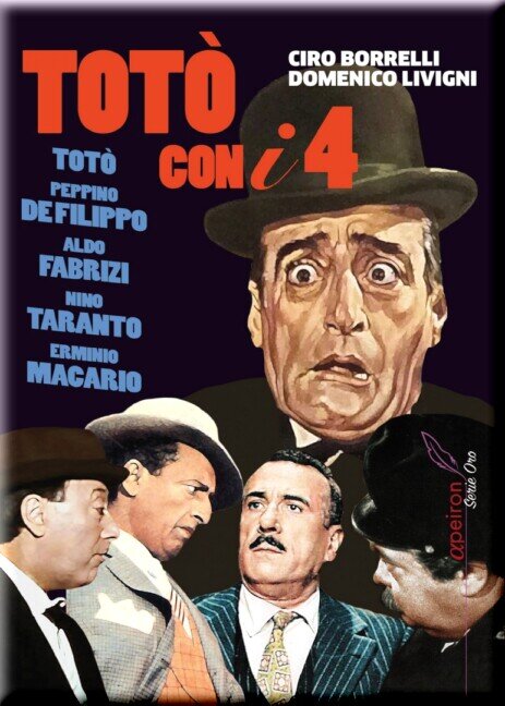 Totò, Peppino De Filippo, Aldo Fabrizi, Nino Taranto, Erminio Macario